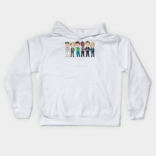 Team Psych 6 Character Kids Hoodie